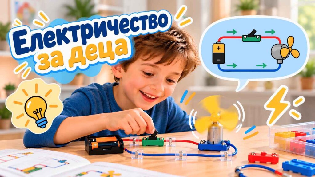 Електричество за деца, обяснение на ел.верига